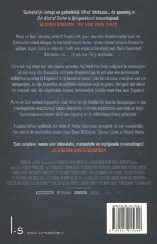 Our kind of traitor (Ons soort verrader) - achterkant