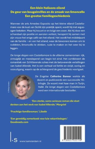 De lange dagen van Castellamare - achterkant