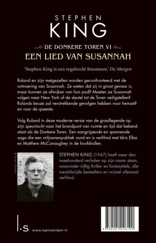Een lied van Susannah - achterkant