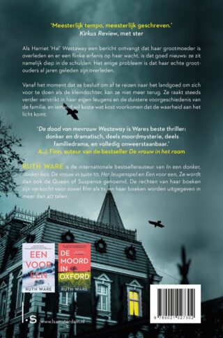 De dood van mevrouw Westaway (POD) - achterkant