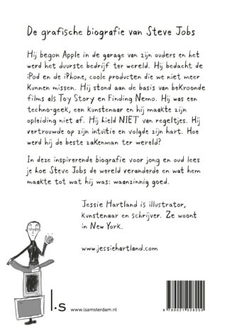 Steve Jobs. Waanzinnig goed - achterkant