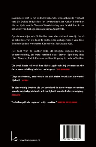 Schindlers lijst - achterkant