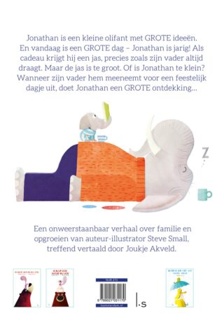 Kleine Jonathans grote dag - achterkant