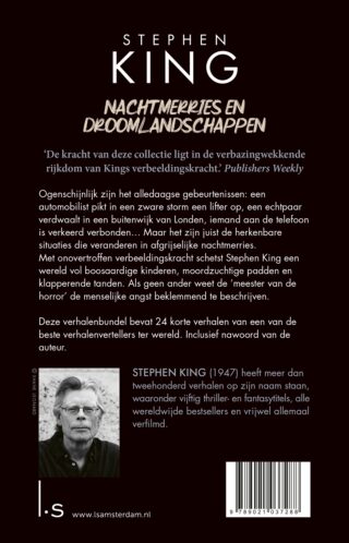 Nachtmerries en droomlandschappen - achterkant