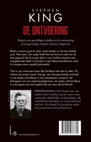 De ontvoering - achterkant
