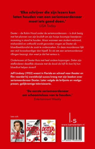Dexter tast in het duister - achterkant
