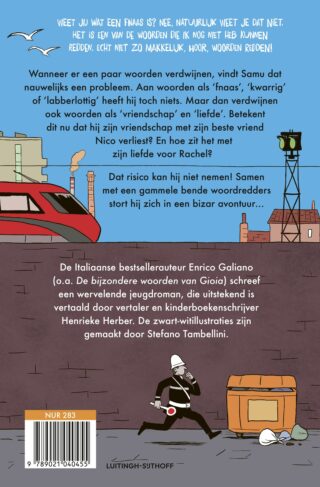 De woordredders - achterkant