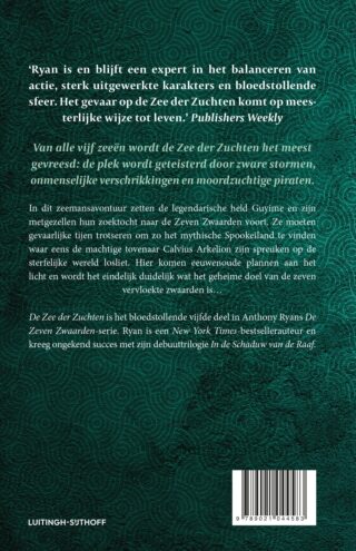 De zee der zuchten - achterkant