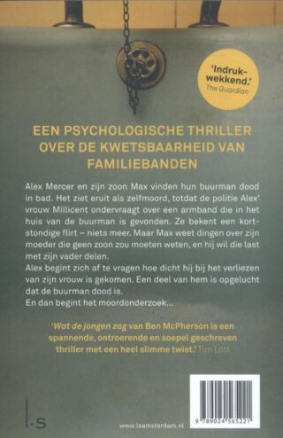 Wat de jongen zag - achterkant