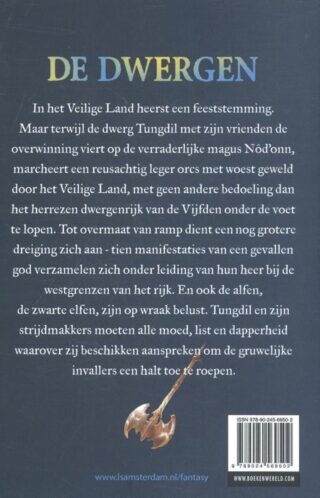 De strijd van de Dwergen - achterkant
