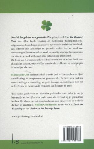 Ontdek het geheim van gezondheid - achterkant