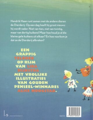 Kuikens op de Dierderij - achterkant