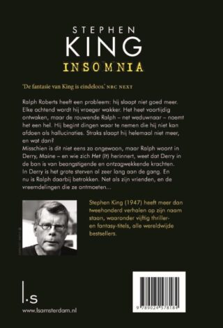 Insomnia - achterkant