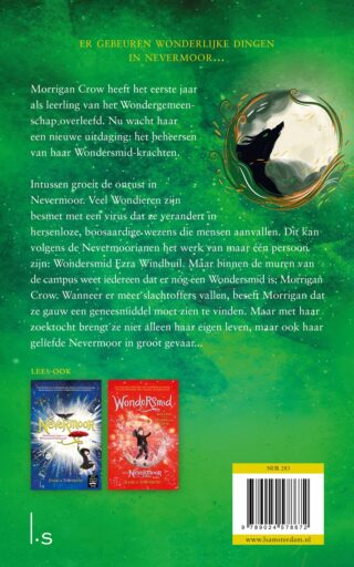 Spookpokken - De jacht op Morrigan Crow - achterkant