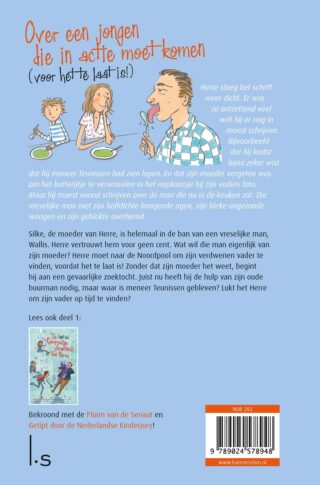 De (nogal) ijzingwekkende zoektocht van Herre - achterkant