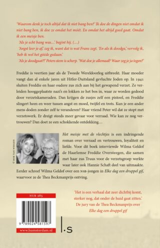 Het meisje met de vlechtjes - achterkant