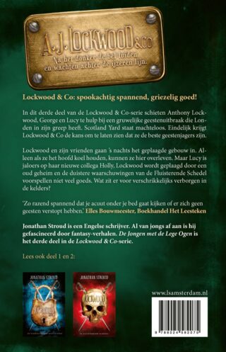 De jongen met de lege ogen - achterkant