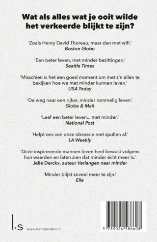 Alles wat overblijft - achterkant