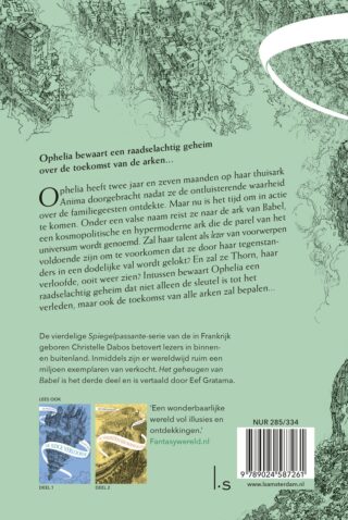 Het geheugen van Babel - achterkant