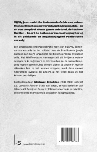 De Andromeda Evolutie - achterkant