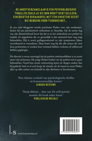De angstverzamelaar - achterkant