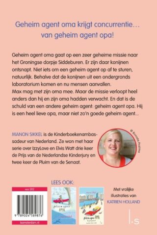 Geheim agent opa - achterkant