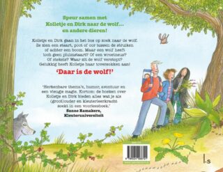 Daar is de wolf - achterkant