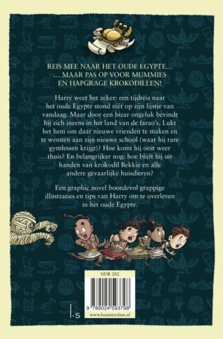 Een mummie heeft mijn huiswerk opgegeten - achterkant