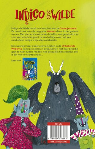 Indigo de Wilde en de Onbekende Wildernis - achterkant