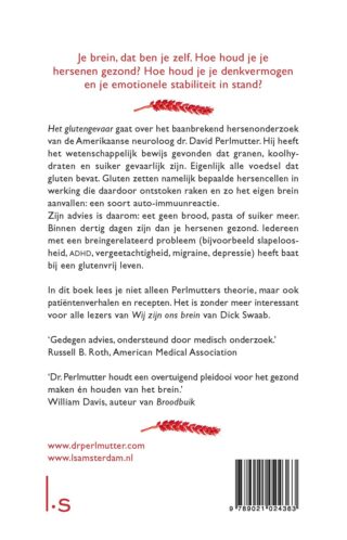 Het glutengevaar - achterkant