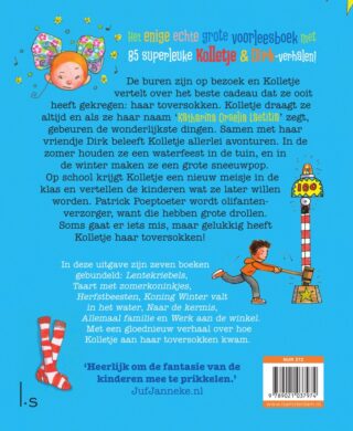 Het enige echte grote voorleesboek van Kolletje & Dirk - achterkant