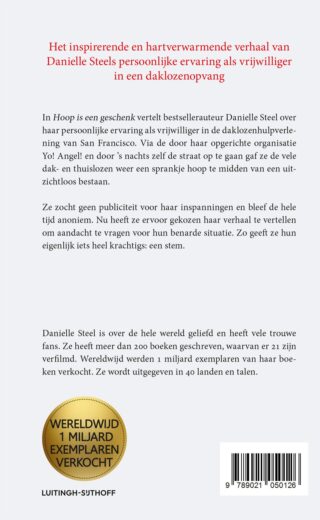 Hoop is een geschenk - achterkant
