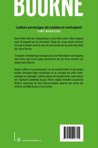 Het Bourne dubbelspel - achterkant