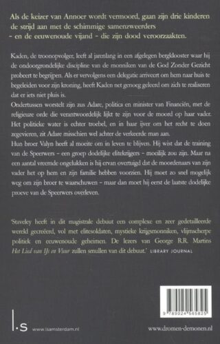 Het Bloed van de Keizer - achterkant