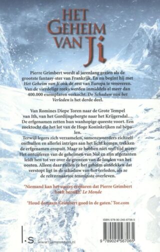 De schaduw van het verleden - achterkant