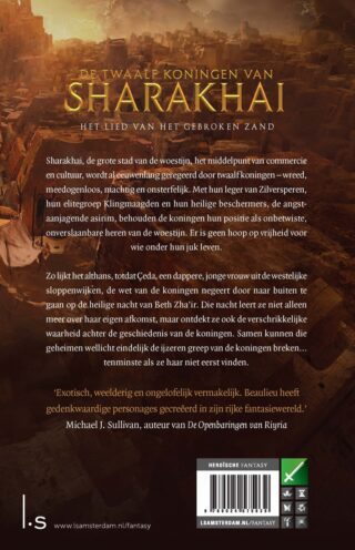 De twaalf koningen van Sharakhai - achterkant