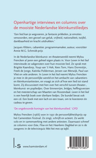 Leven in het lied - achterkant