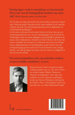 Oorlog tegen vrede - achterkant