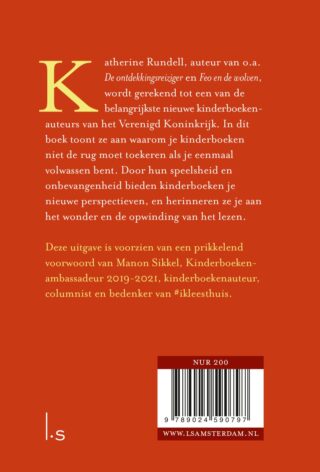 Waarom je kinderboeken moet lezen, zelfs al ben je oud en wijs - achterkant