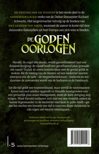 De vesting van de Titanen - achterkant