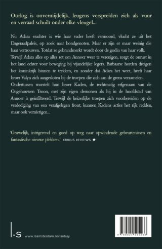 Het Vuur van de Keizer - achterkant