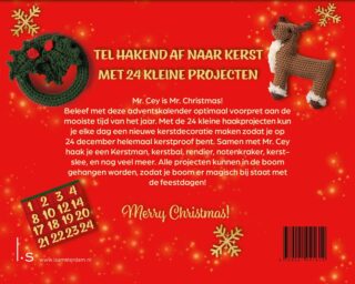 Adventshaken met Mr. Cey - achterkant