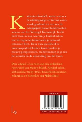 Waarom je kinderboeken moet lezen, zelfs al ben je oud en wijs - achterkant