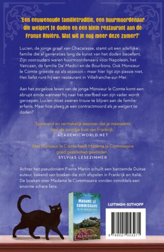 Monsieur le Comte en de kunst van het doden - achterkant