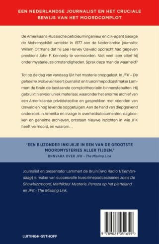 JFK - De geheime archieven - achterkant