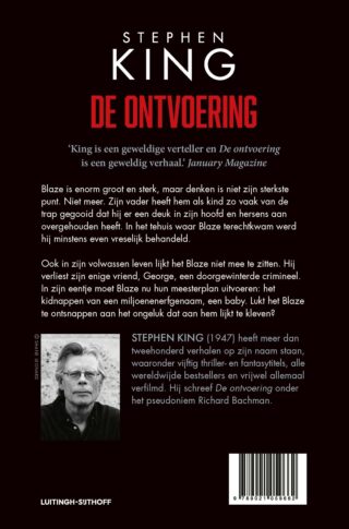 De ontvoering - achterkant