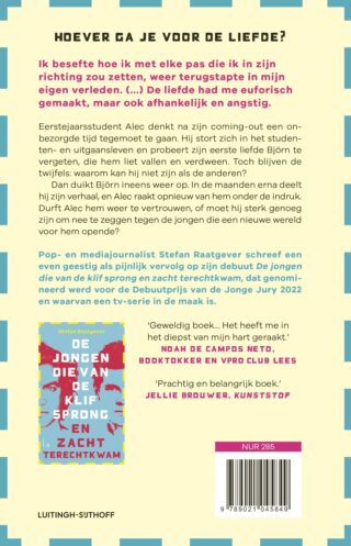 De jongen die de tijd wilde stopzetten - achterkant