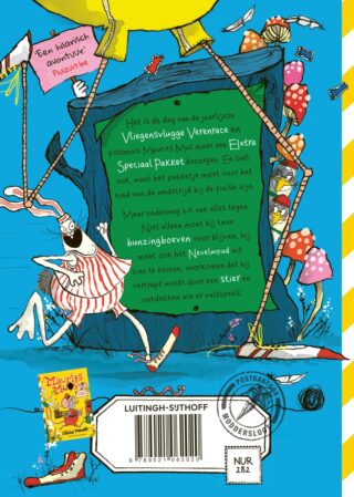 De vliegensvlugge verenrace - achterkant